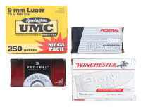 Assorted 9mm Luger Ammunition