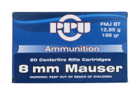 PPU 8mm Mauser Ammunition