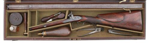 Westley Richards Smallbore Percussion Double Rifle