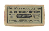 Collectible Winchester .32 Long &ldquo;Lesmok&rdquo; RF Cartridges