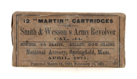 Collectible .44 Cal Smith & Wesson &ldquo;Martin&rdquo; Cartridges