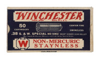 Vintage .38 S&W Special Mid-Range Cartridges