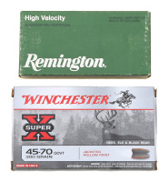 Winchester and Remington 45-70 Government Ammunition