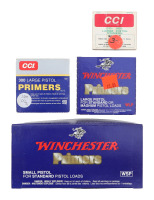 Assorted Large and Small Pistol Primers