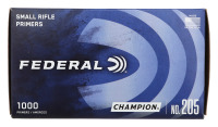 Federal Champion No. 205 Small Rifle Primers