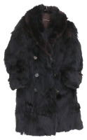 Black Bear Double Breasted Coat