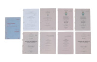 Eight British Specialized Booklets