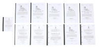 Eleven Ministry of Defense Booklets