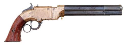 Fine Volcanic Lever Action Navy Pistol by Volcanic Repeating Arms Co.