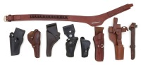 Lot of Gun Leather