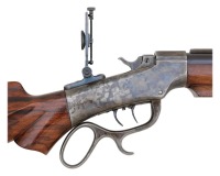 Attractive A.O. Zischang Marlin Ballard Muzzleloading Target Rifle - 3