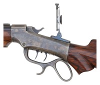 Attractive A.O. Zischang Marlin Ballard Muzzleloading Target Rifle - 4
