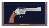 Engraved Smith & Wesson Model 686 Fifth Bianchi Cup Prize Revolver Won by Brian Enos