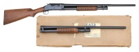 Winchester Model 97 Slide Action Shotgun Two Barrel Set with Box