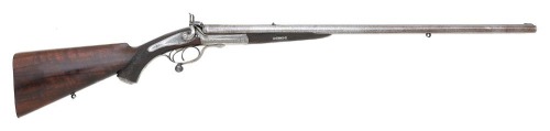 Fine Stephen Grant Underlever Double Hammer Rifle