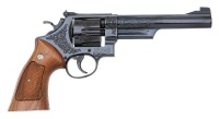 Rare Smith & Wesson Factory Engraved Model 25-2 Double Action Revolver - 2