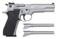 Scarce Smith & Wesson Super 9 Semi-Auto Pistol with Extra Barrels - 2