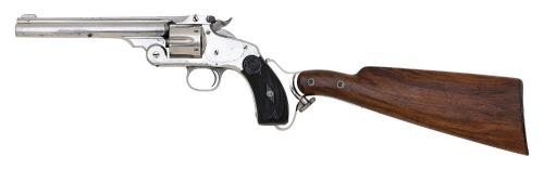 Australian Contract Smith & Wesson New Model No. 3 Revolver with Stock