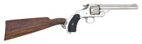 Australian Contract Smith & Wesson New Model No. 3 Revolver with Stock - 2