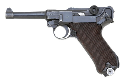 German P.08 Luger byf-Coded Pistol by Mauser