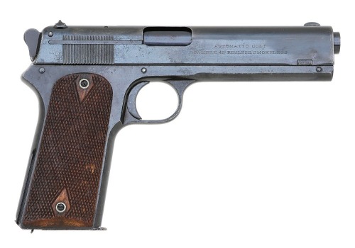 Colt Model 1905 Semi-Auto Pistol with Factory Shoulder Stock Cut