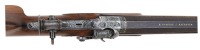 German Percussion Halfstock Schuetzen Rifle by H. Vulpius - 4
