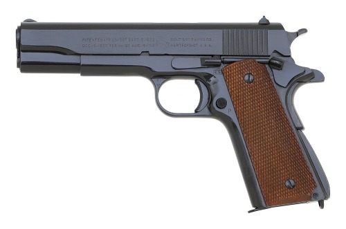 Finely Restored U.S. Model 1911A1 1941-Production Semi-Auto Pistol by Colt