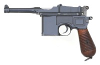 Mauser C96 Reworked 1920 Luger Sight Semi-Auto Pistol - 2