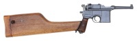 Mauser C96 Bolo Semi-Auto Pistol with Stock - 2