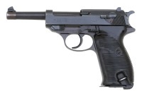 German P.38 ac-Coded Semi-Auto Pistol by Walther with Holster
