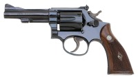 Smith & Wesson K-38 Combat Masterpiece Revolver Identified To W.H.B. Smith - 2