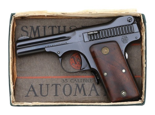 Smith & Wesson Model 1913 Semi-Auto Pistol with Partial Box & Original Paperwork