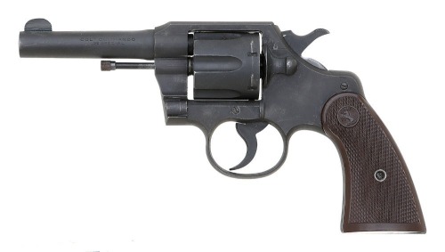 Colt Commando Double Action Revolver with Massachusetts State Guard Marking