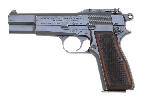 Pre-War Belgian High Power Semi-Auto Pistol by Fabrique Nationale