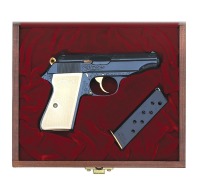 Cased & Engraved Walther PP Semi-Auto Pistol