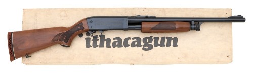Ithaca Model 37 Featherlight Deerslayer Slide Action Shotgun