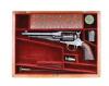 Remington New Model Single Action Belt Revolver with Extra Cylinder & Custom Casing