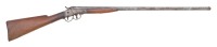 Unmarked Two-Trigger Single Barrel Shotgun