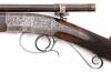 Superb Cased and Engraved Percussion Internal Hammer NRA Silver Medallion Winning Rifle by Morgan James of Utica, New York - 5