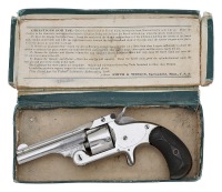 Smith & Wesson No. 1 1/2 Single Action Revolver with Box