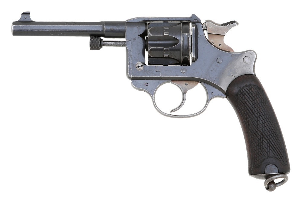 French Model 1892 Double Action Revolver by St. Etienne with Colonial ...