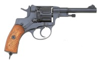 Soviet Model 1895 Nagant Double Action Revolver by Tula