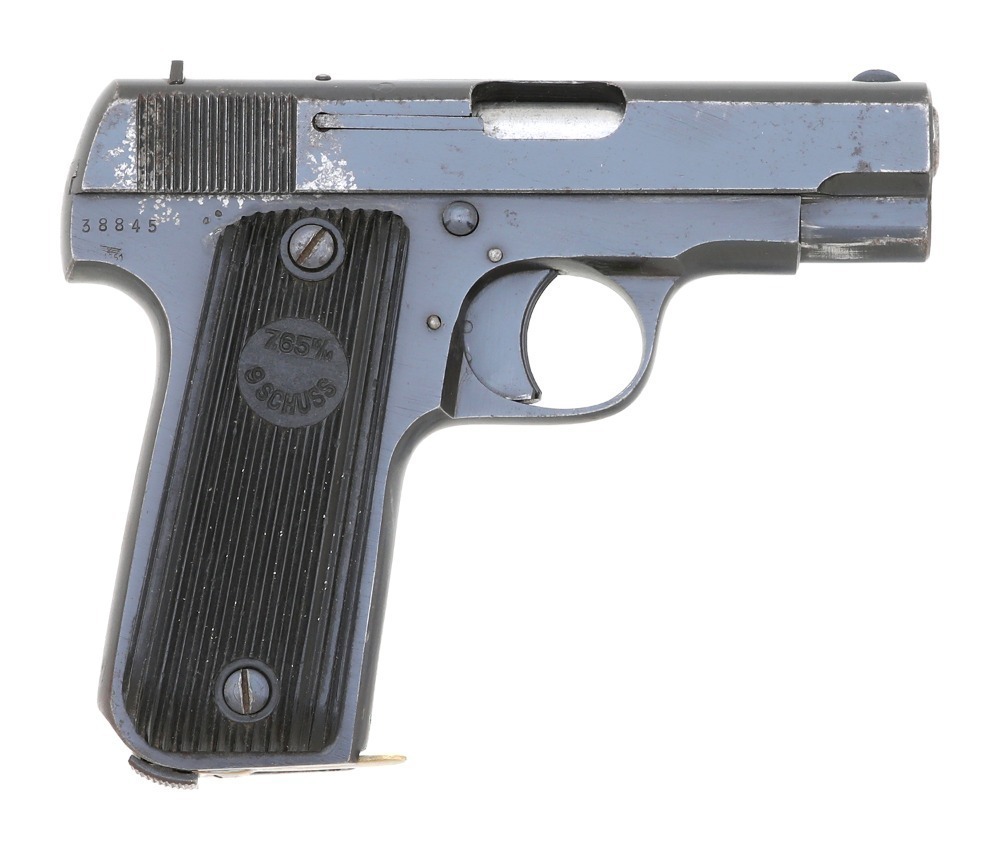 French Unique Model 17 Semi-Auto Pistol