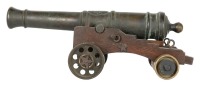 Attractive Antique Bronze Muzzleloading Salute Cannon