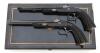 Fine Cased Pair of European Percussion Pistols - 2