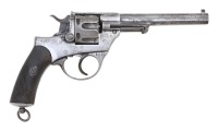 Italian Model 1874 Double Action Revolver by Glisenti