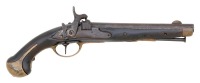 European Percussion-Converted Doglock Martial Pistol