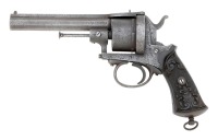 Belgian LeFaucheux-Style Pinfire Revolver