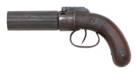 W.M. Marston Bar-Hammer Double Action Percussion Pepperbox