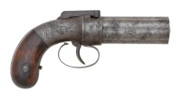 Allen & Thurber Bar Hammer Percussion Pepperbox Pistol